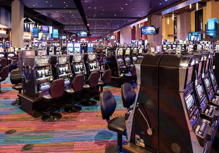 Slot machines at harrah